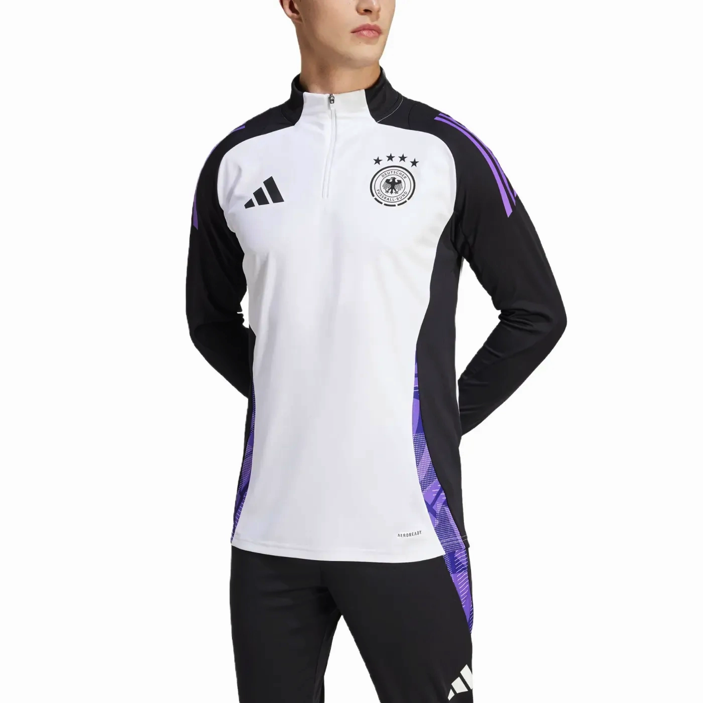 Germany training technical Soccer tracksuit 2024/25 - Adidas polyethylene terephthalate Soccer Field