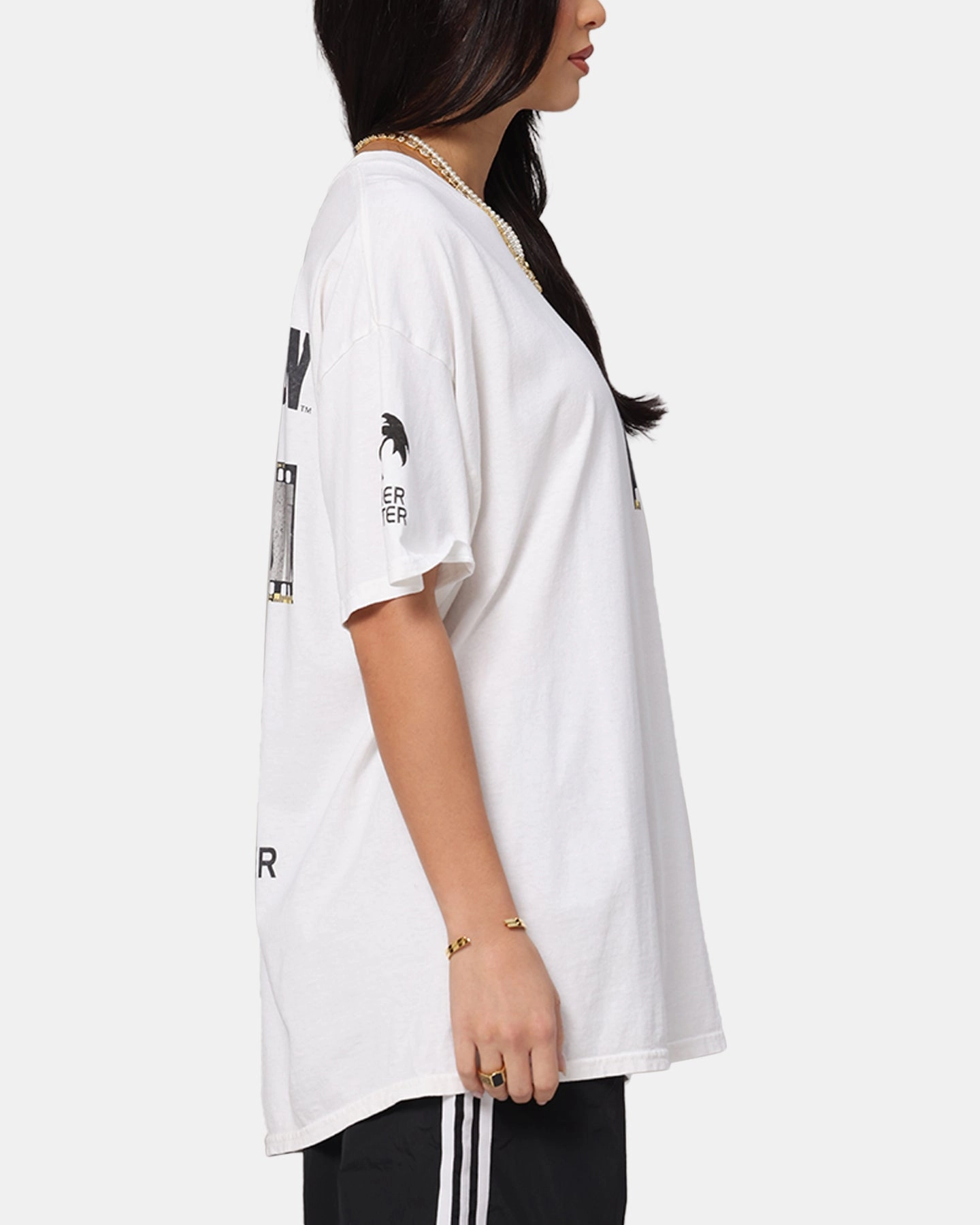 Pulp Fiction Montage T-Shirt White Vintage Everyday Wear