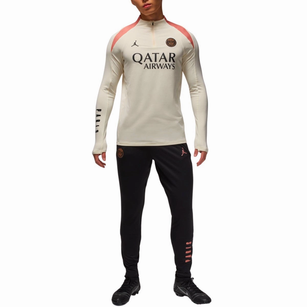 Jordan x PSG UCL training technical soccer tracksuit 2024/25 - Jordan Journey Reinforced Elbow Patches