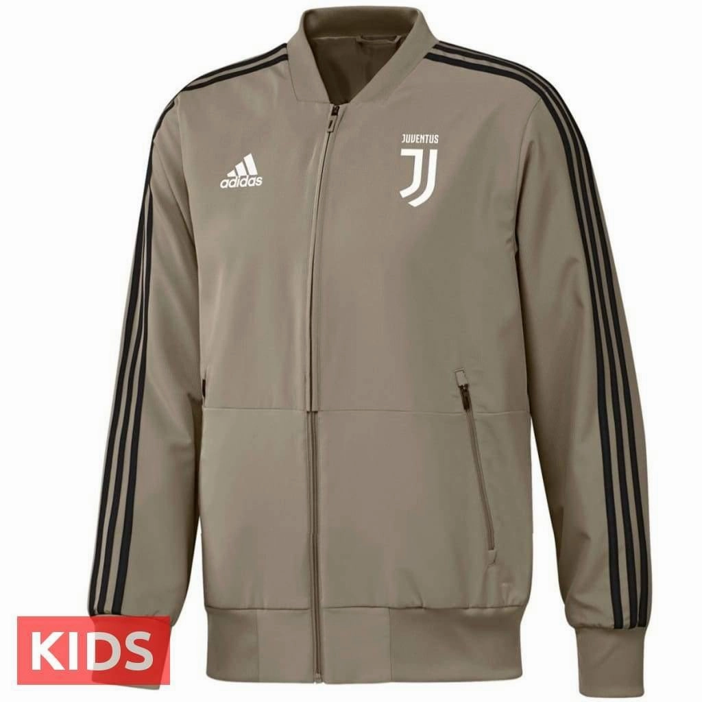 Kids' wear Kids - Juventus Presentation Soccer Tracksuit 2018/19 - Adidas