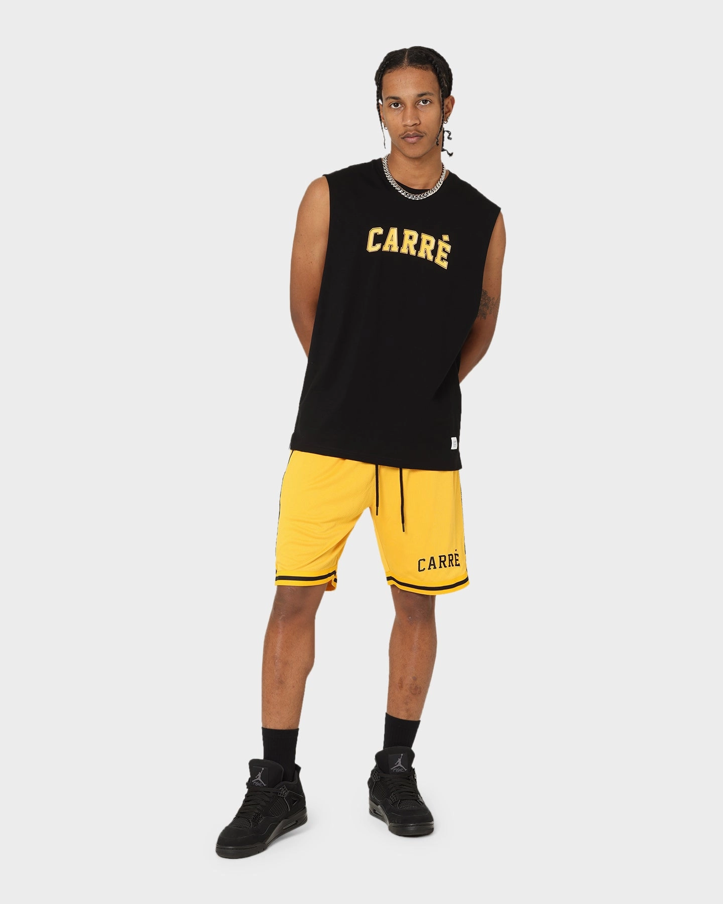 Dance wear Sneakers Carr?? Cours Basketball Shorts Yellow