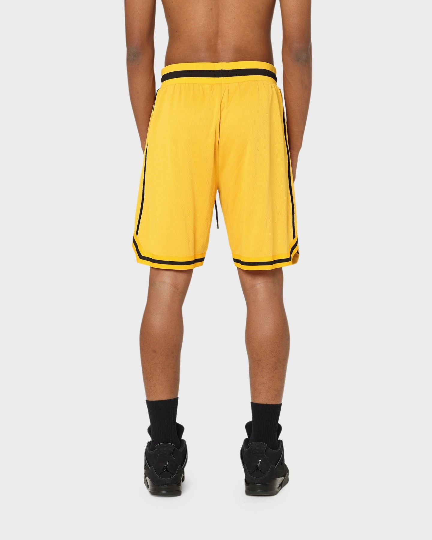 Carr?? Cours Basketball Shorts Yellow Chafe Resistant Lining