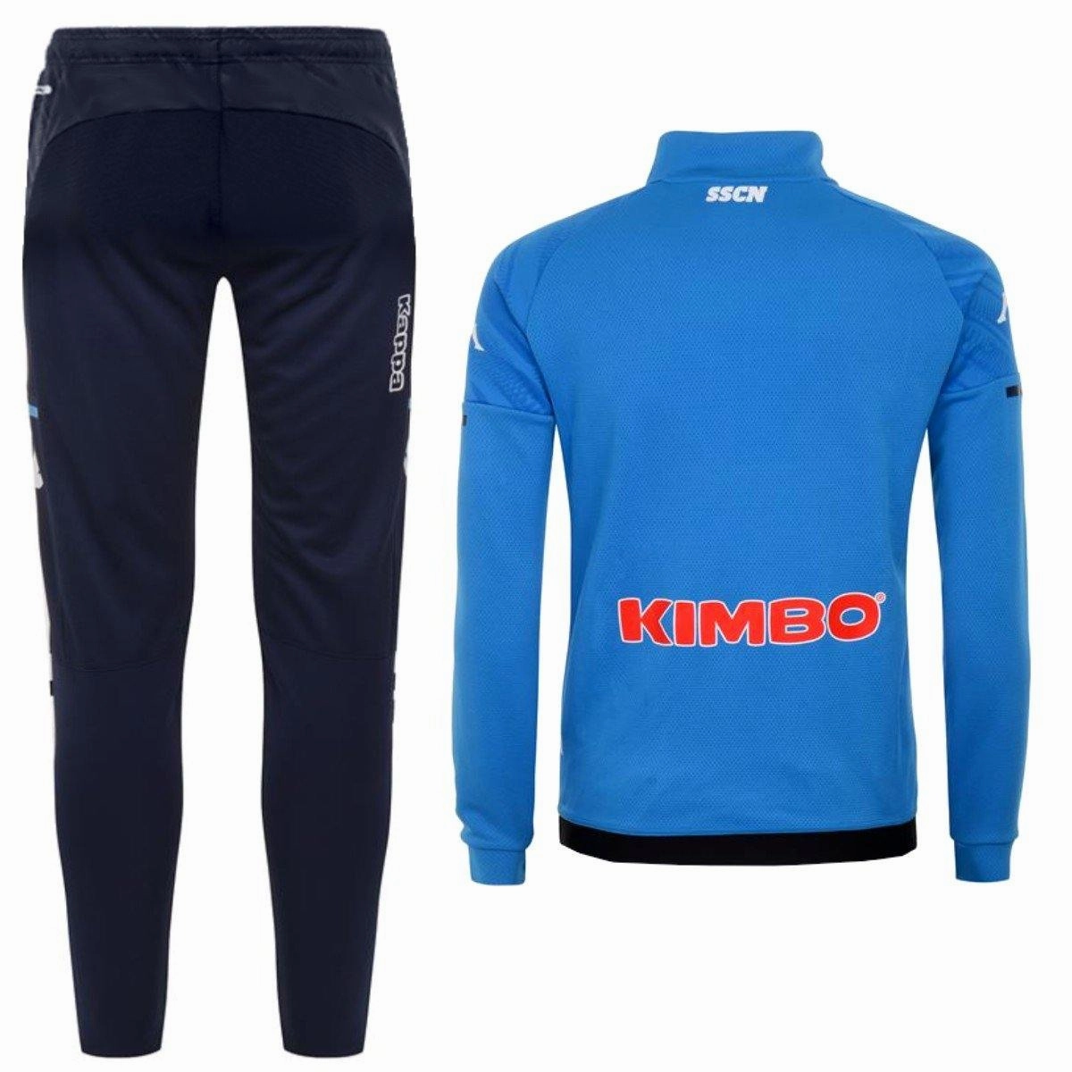 theater SSC Napoli training technical Soccer tracksuit 2020/21 - Kappa