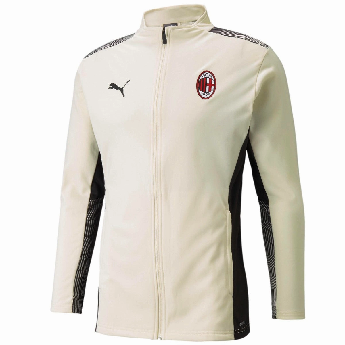 AC Milan soccer training bench tracksuit 2021/22 - Puma VentilationPanels