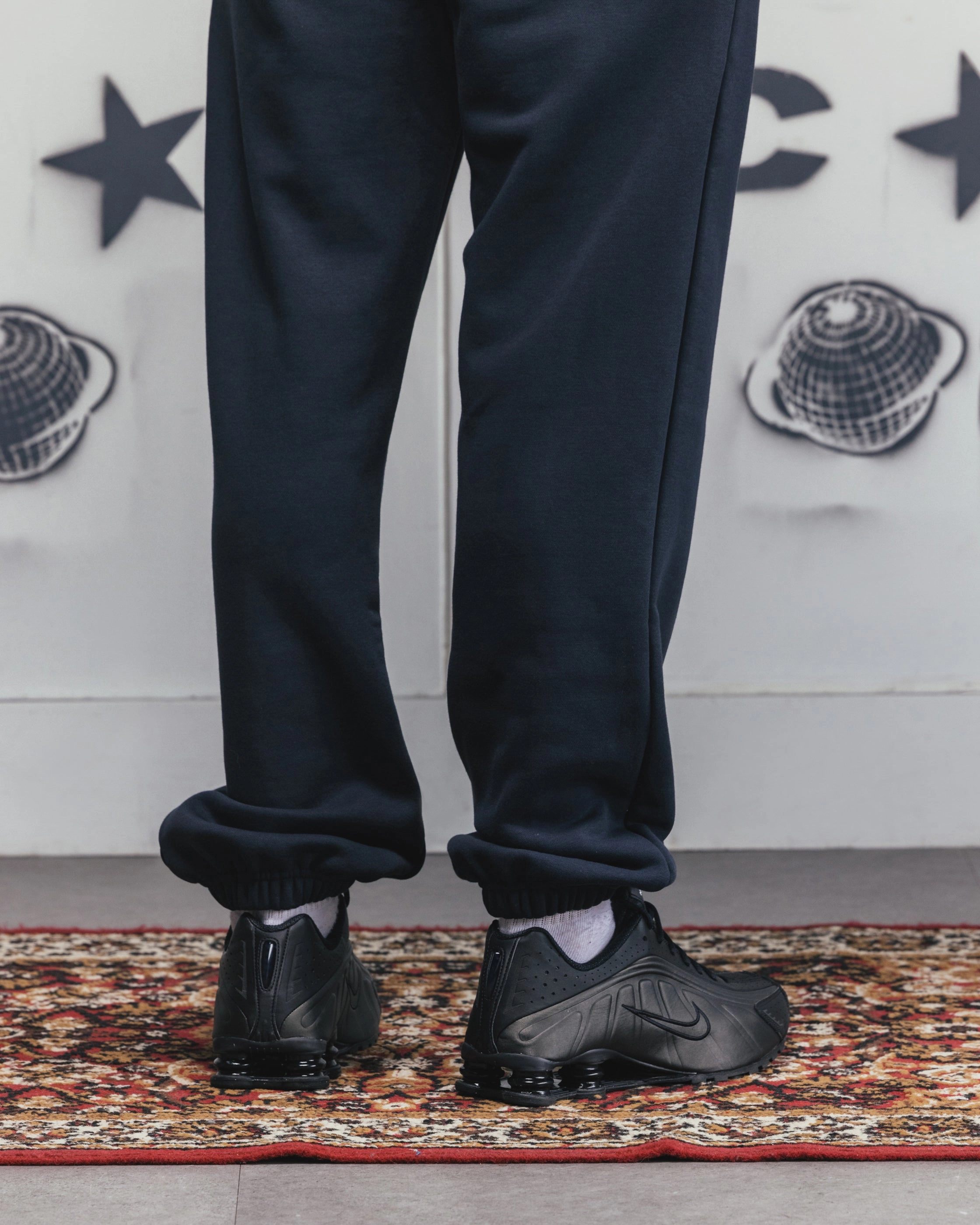 Carre Premium Essentials Track Pant Steel/Black Lightweight Fabric