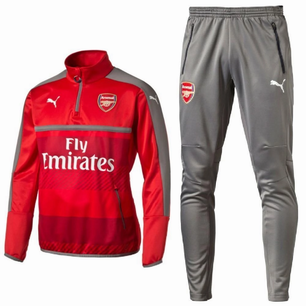 Arsenal FC technical training Soccer tracksuit 2016/17 - Puma water-repellent NonIrritatingStitching