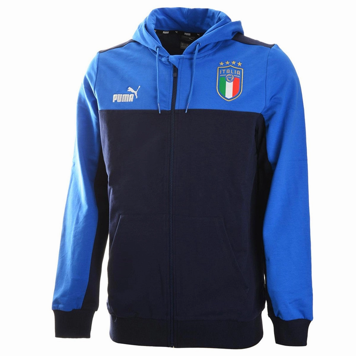 Polyvinyl Chloride Compression Zoned Panels Italy Casual Fans cotton presentation tracksuit 2022/23 - Puma