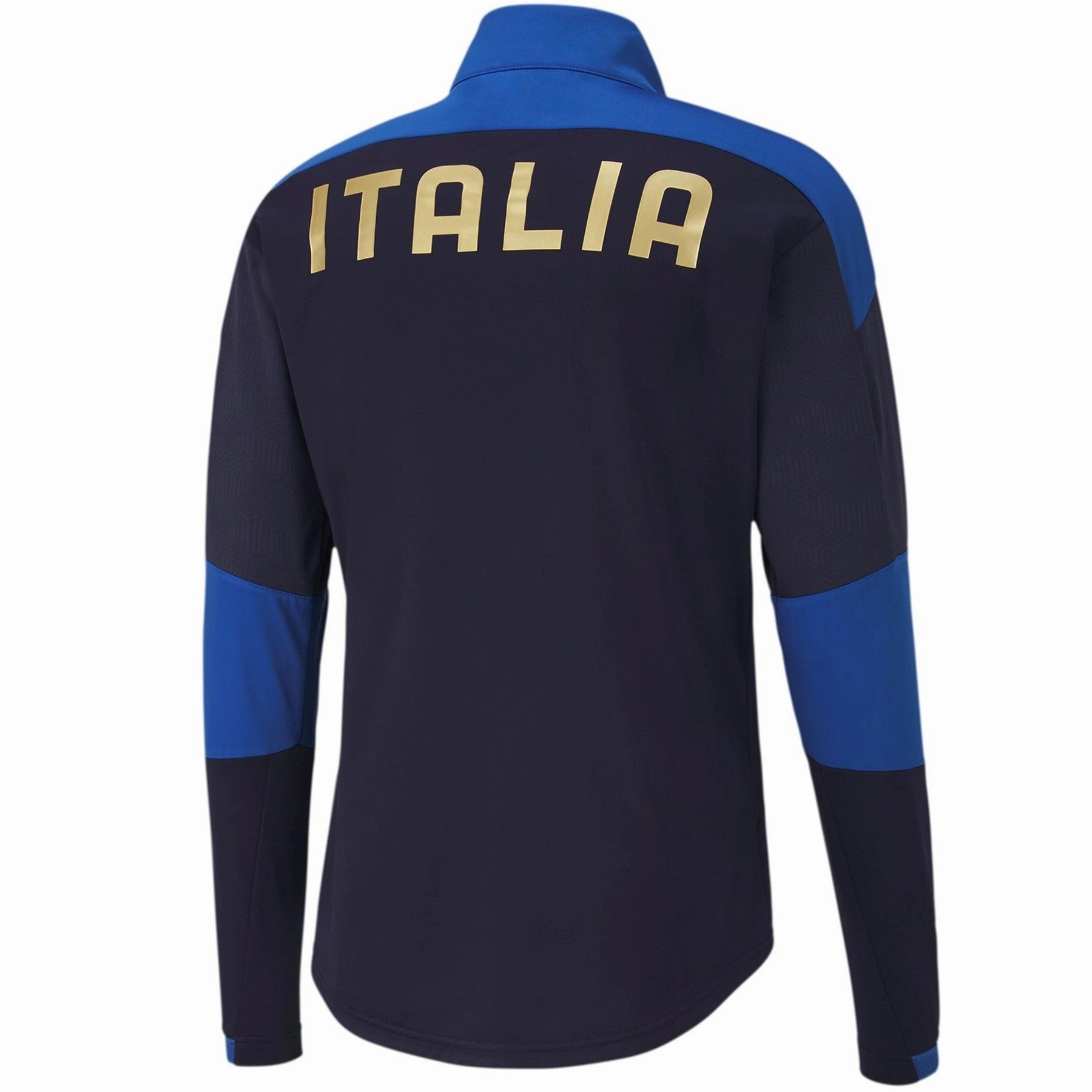 StretchMaterial Max Flexibility Italy national team navy training Soccer tracksuit 2020/21 - Puma