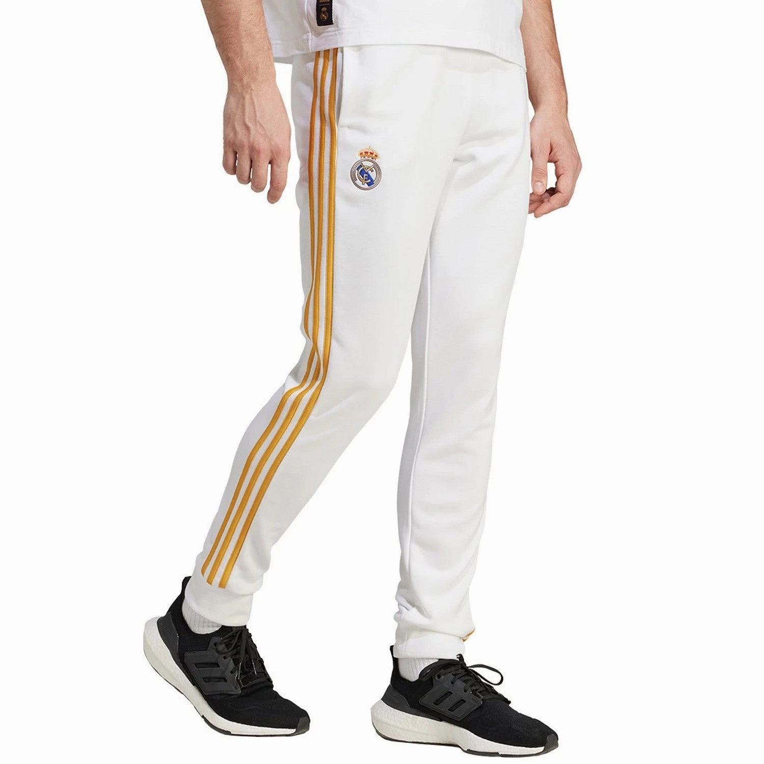 Functional Motion Neat Real Madrid white Casual 3S presentation tracksuit 2023/24 - Adidas