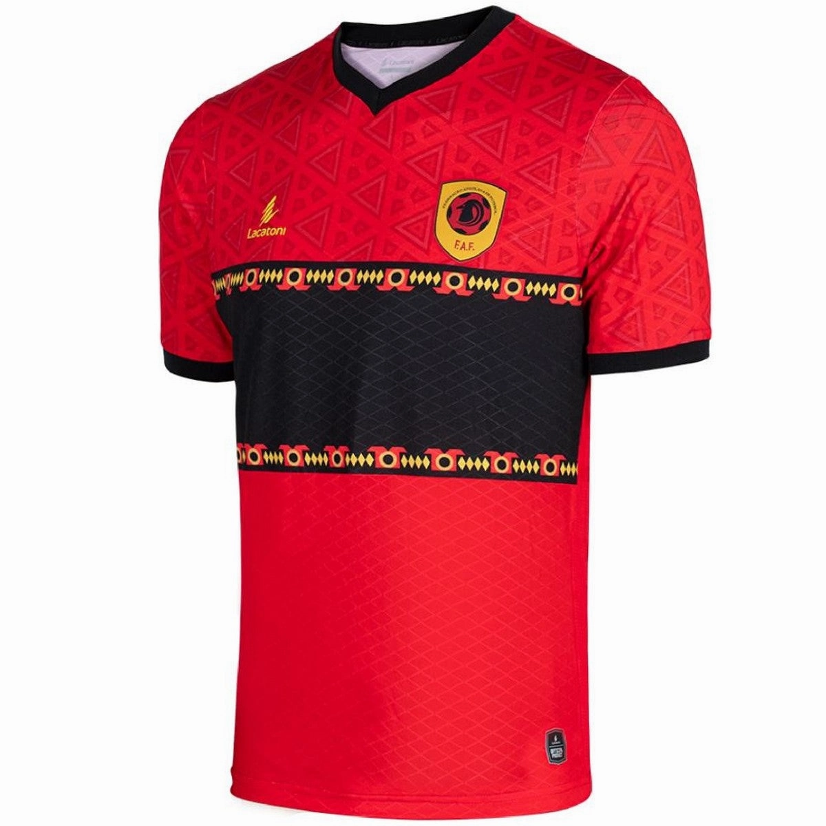 Angola national team Home Soccer jersey 2024/26 - Lacatoni warranty