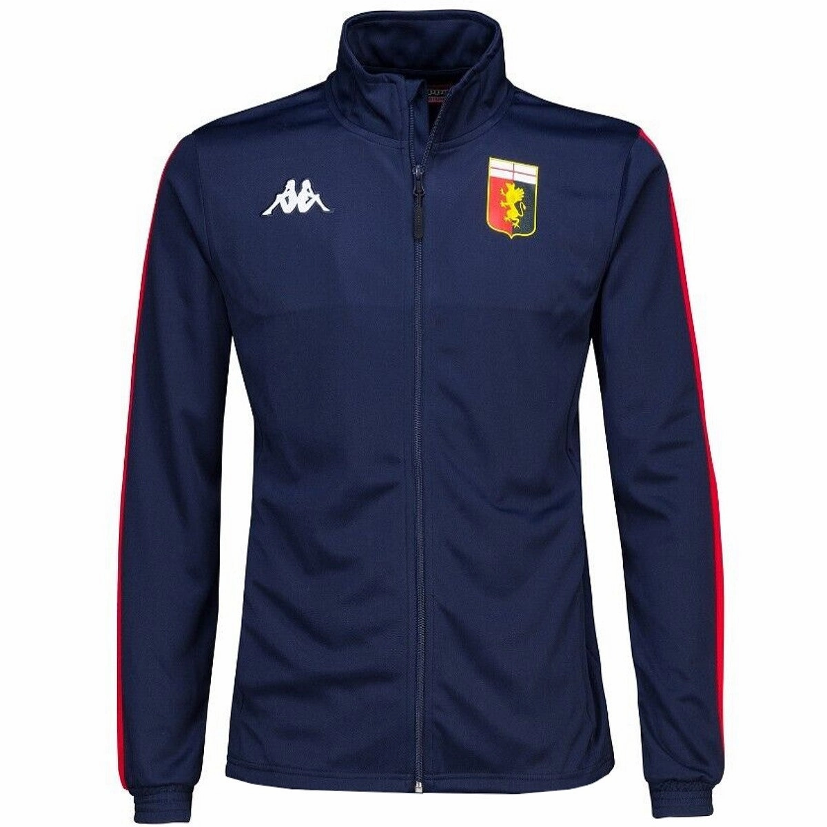 Aesthetic Genoa CFC blue training presentation soccer tracksuit 2022 - Kappa