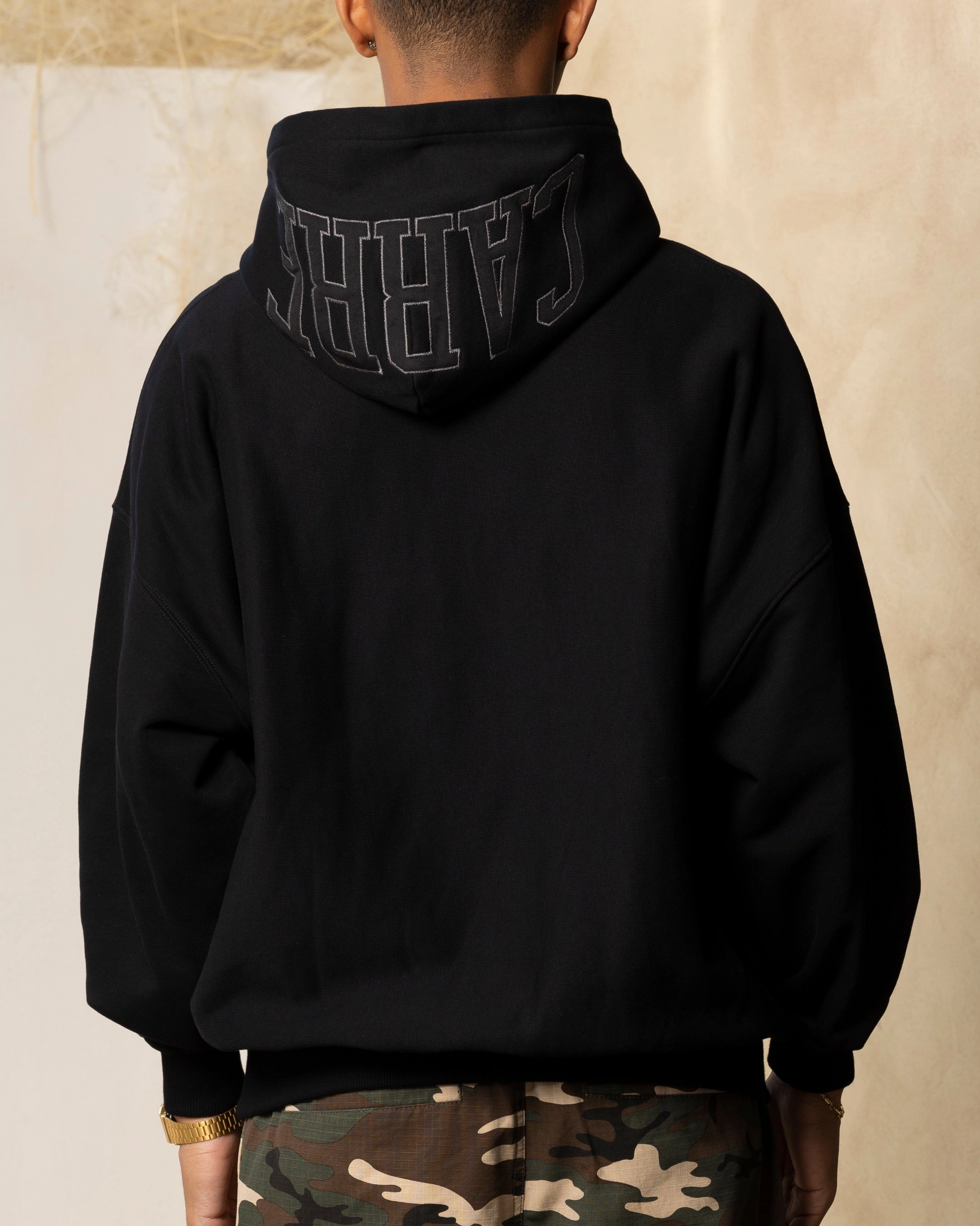 Dance Carre Arch Oversized Hoodie Black/Black