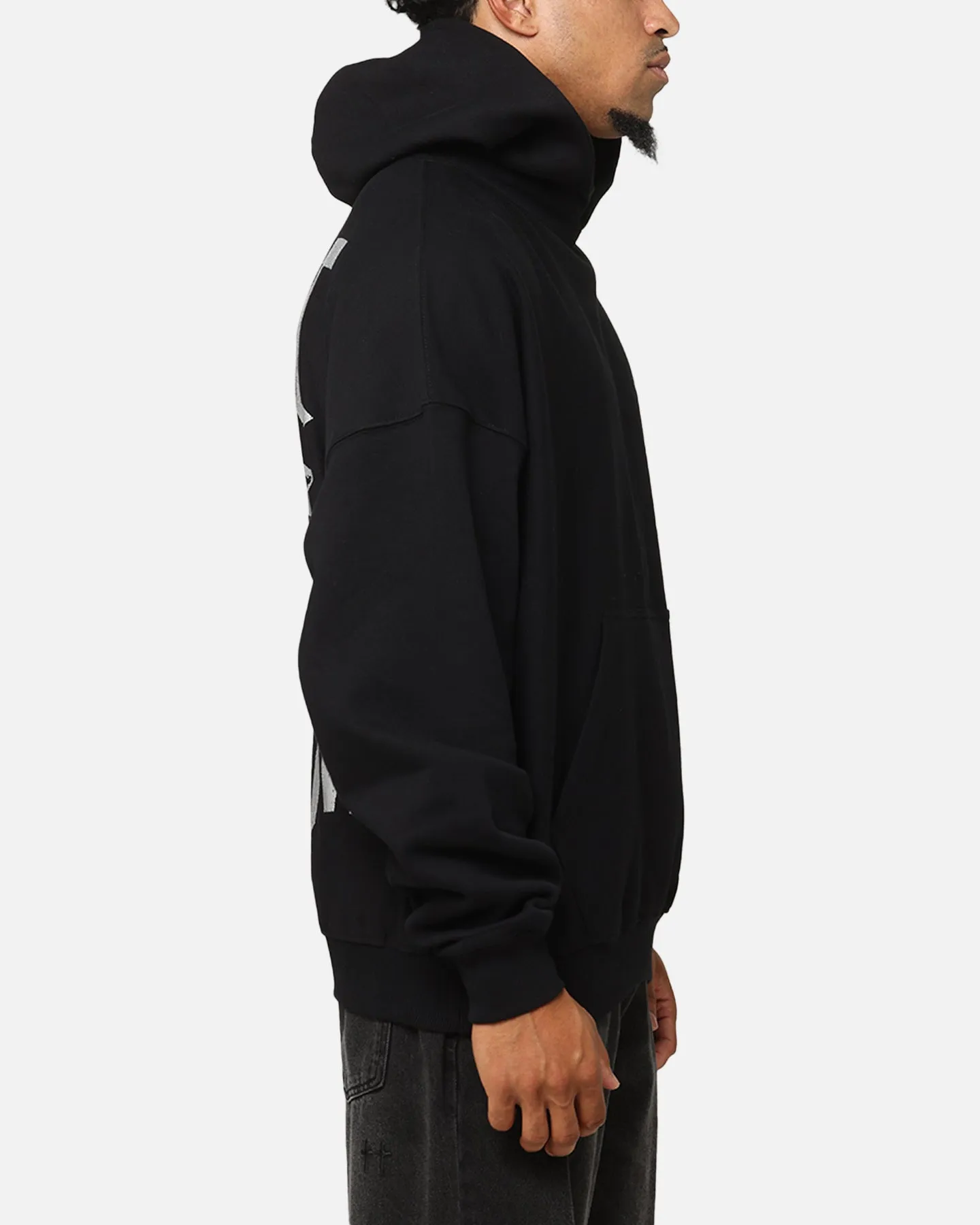 Sport Fit Saint Morta Ride Or Die Boxy Hoodie Black