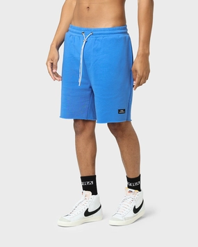 Pyra Raw Slouch Shorts Blue Travel Fashion winter shorts