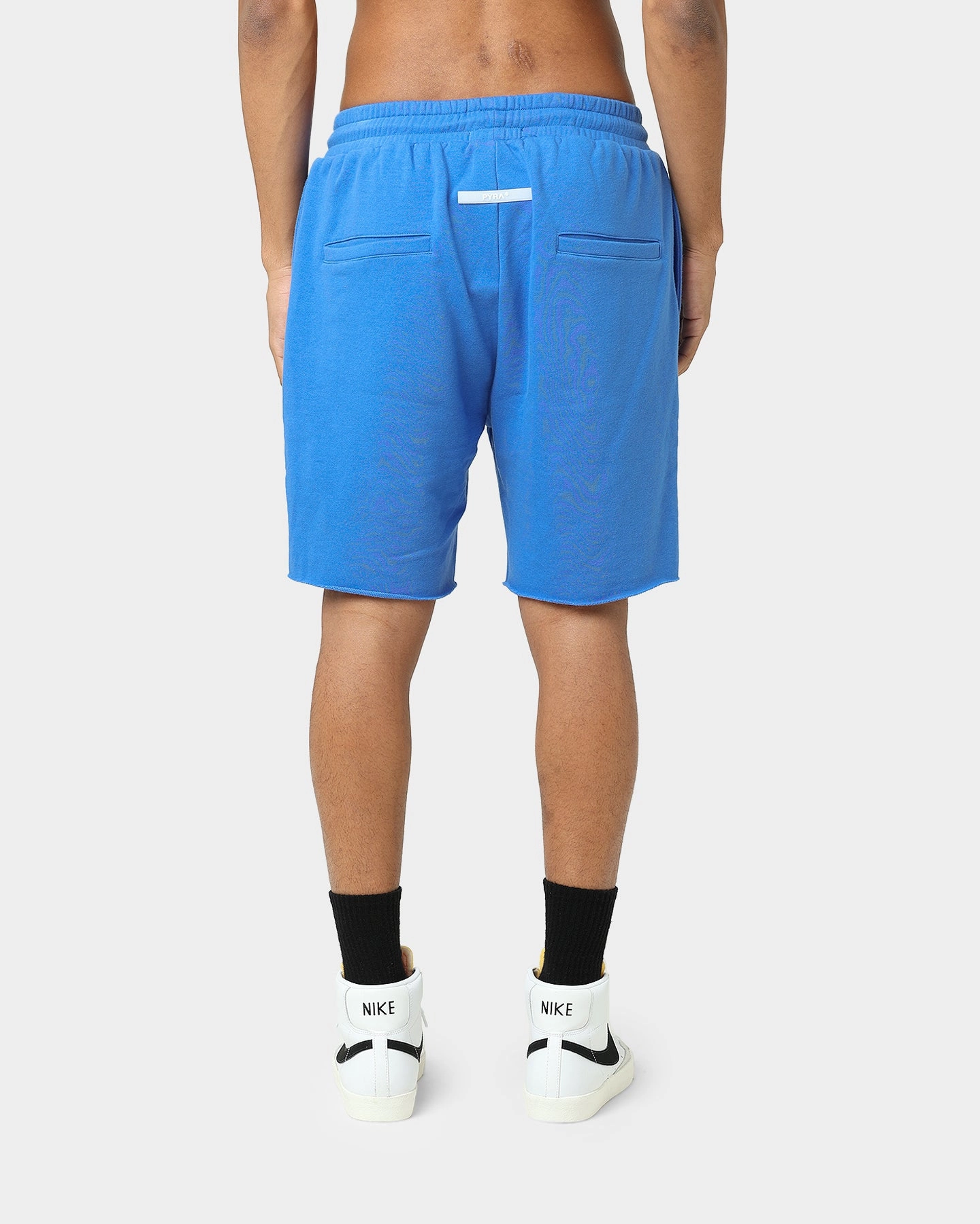 Pyra Raw Slouch Shorts Blue kids' style