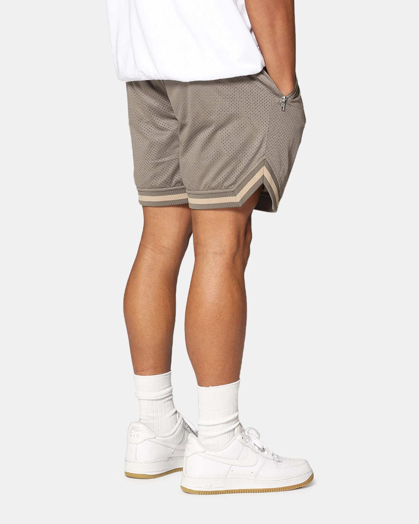 Saint Morta Envogue Allstar Basketball Shorts Dark Brown Cycling shorts