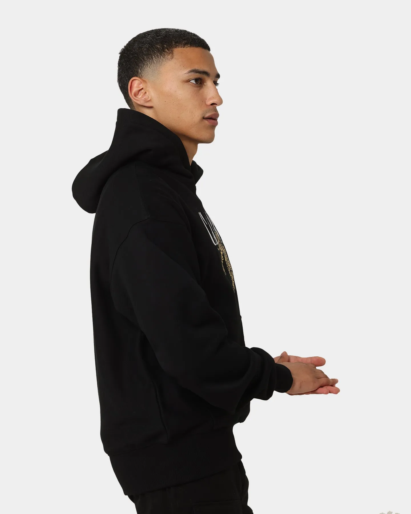 Carr?? Leo Oversized Hoodie Black Magnetism Work Layer