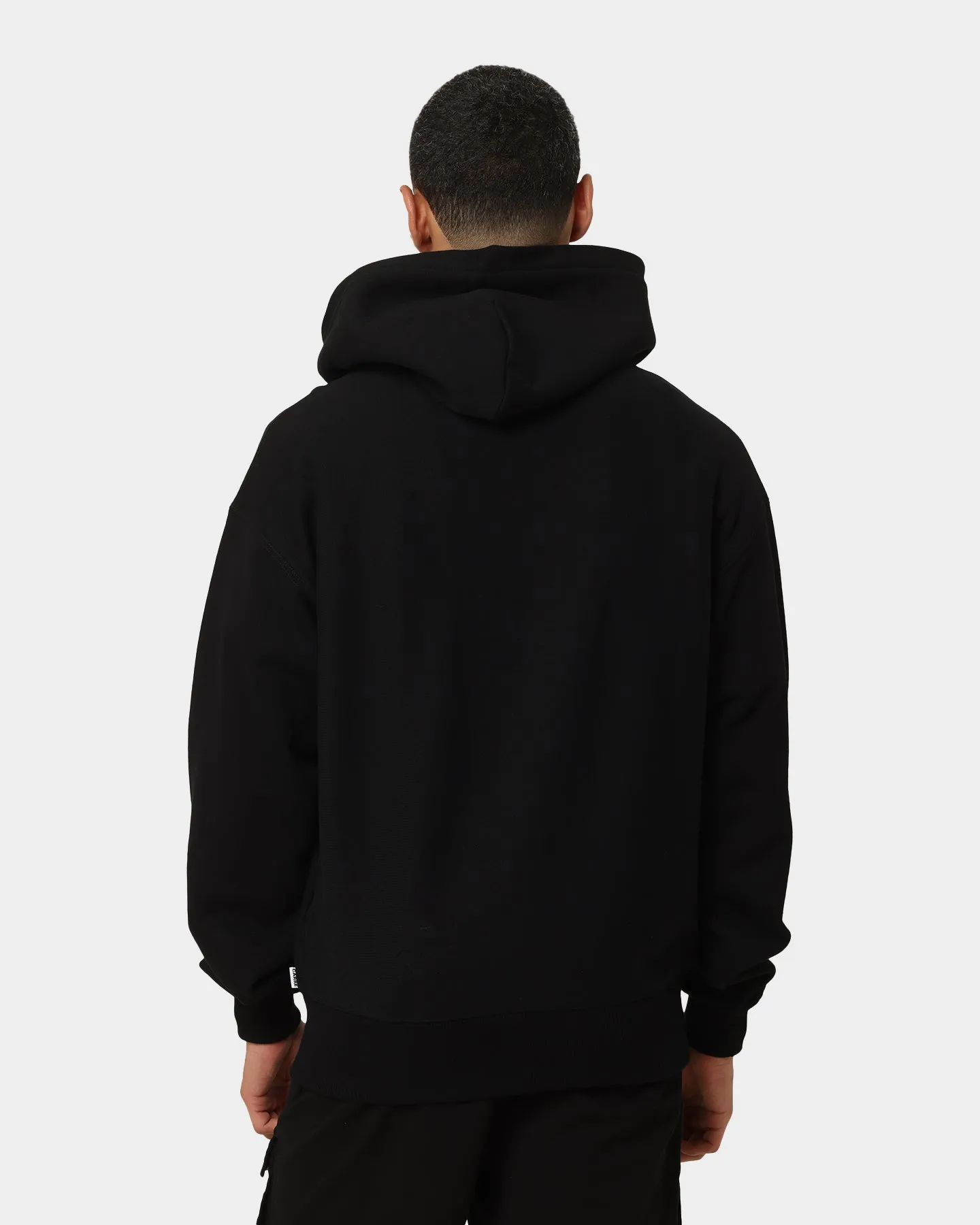 Carr?? Leo Oversized Hoodie Black Flexible Hood Trendy