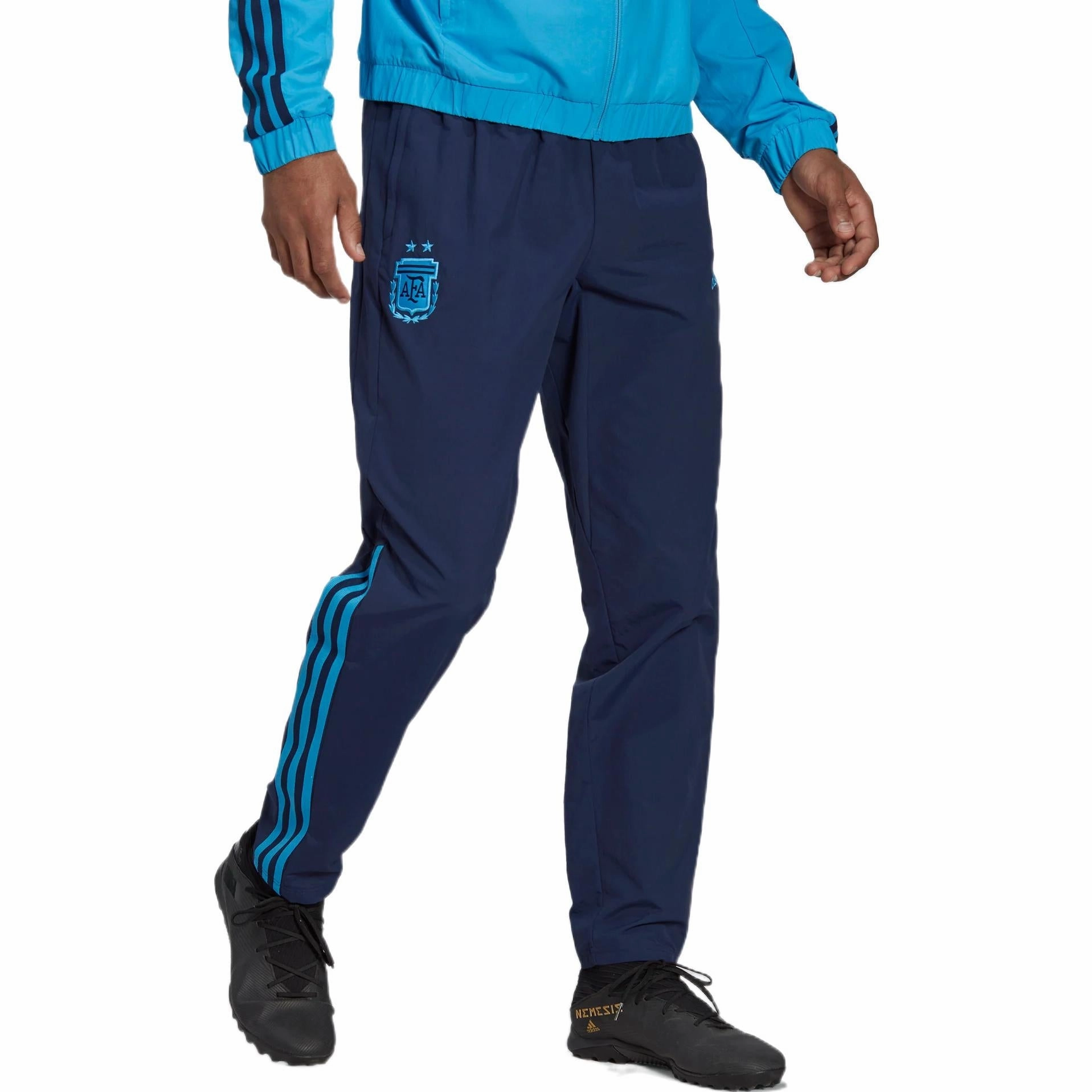 Modal comfort venue Argentina light blue training presentation Soccer tracksuit 2022 - Adidas