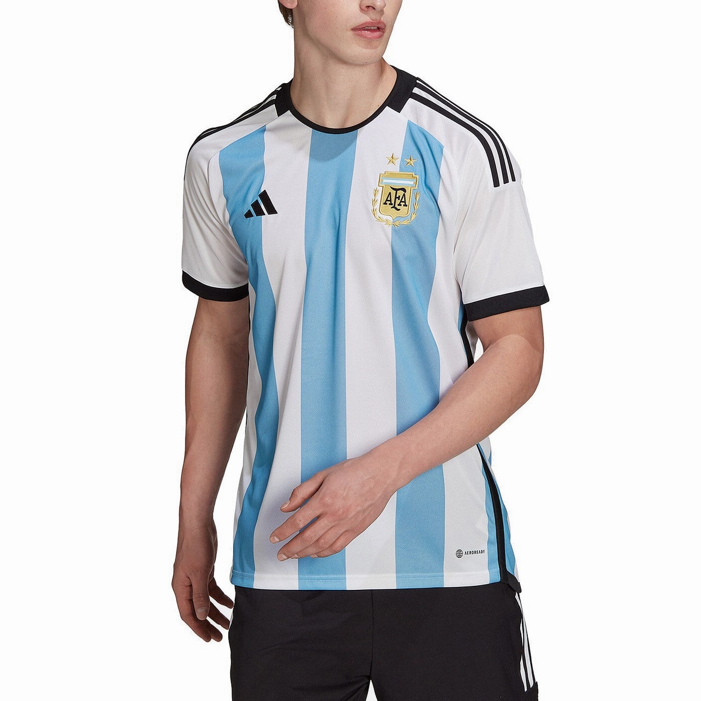 Argentina national team Home soccer jersey WC 2022 - Adidas YogaReadyTexture