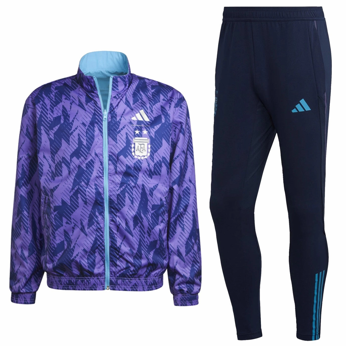 ErgonomicPatterning Argentina pre-match presentation Soccer tracksuit 2022/23 - Adidas