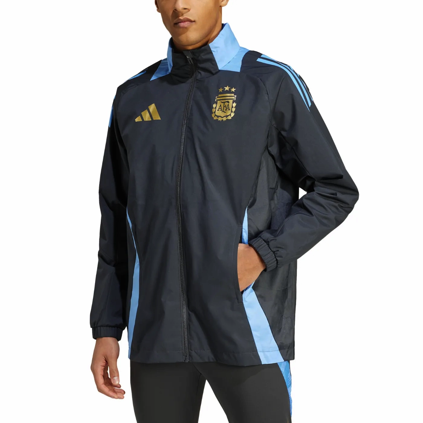 Revolutionary Modal Argentina soccer training rain jacket 2024/25 - Adidas