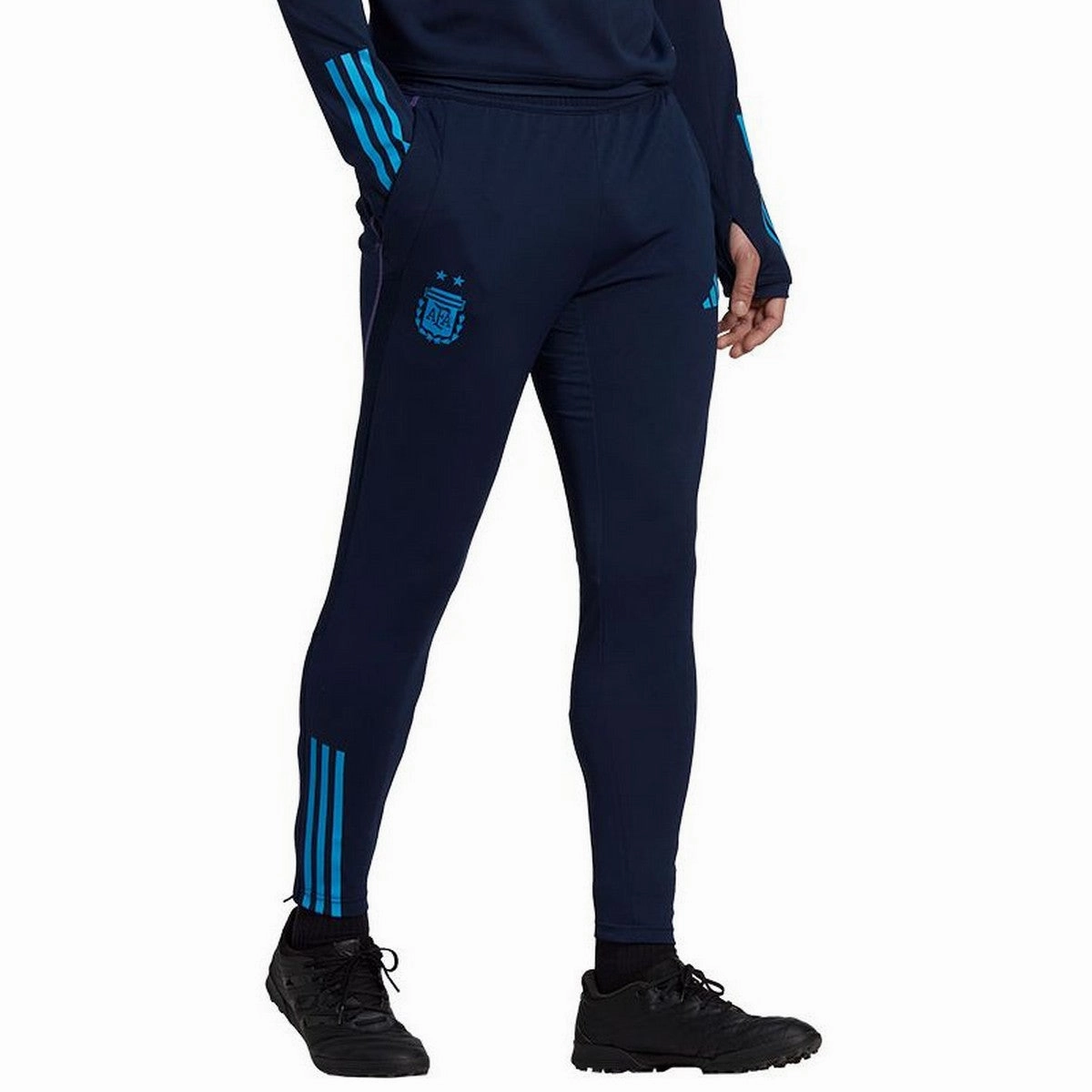 Argentina training technical Soccer pants 2022/23 navy - Adidas hook