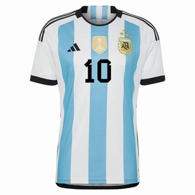 Argentina World Cup Winners Jersey 22/23 Messi #10 Tagless Comfort