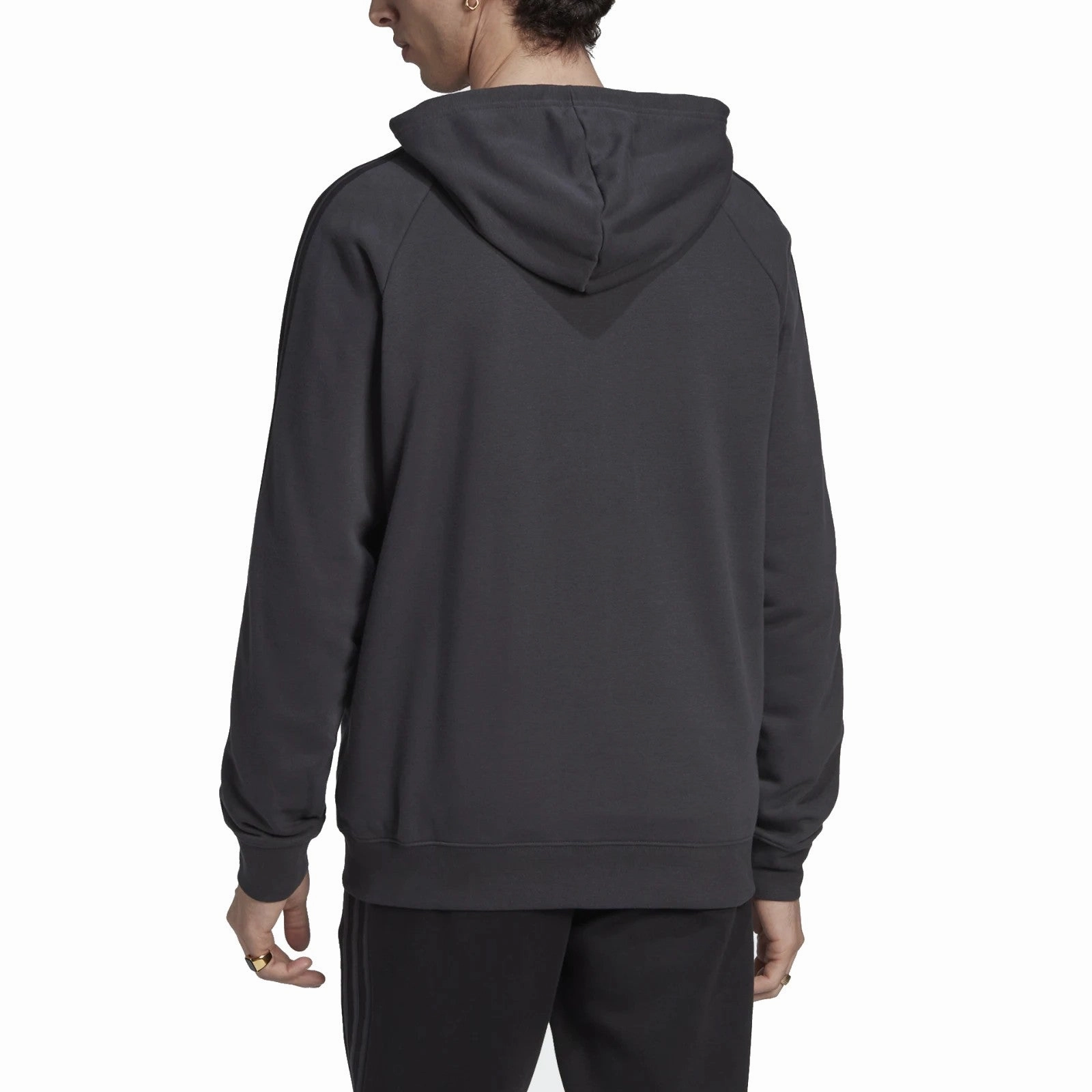 Arsenal Casual 3S hooded presentation tracksuit 2022/23 grey - Adidas NonChafe Seams NonBindingHem