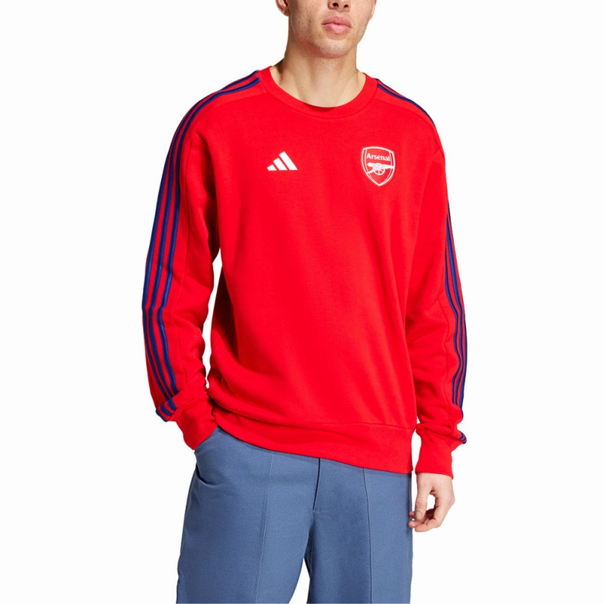 Arsenal FC Casual 3S presentation sweat tracksuit 2024/25 - Adidas football field Marketing