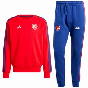 Arsenal FC Casual 3S presentation sweat tracksuit 2024/25 - Adidas V-neck style