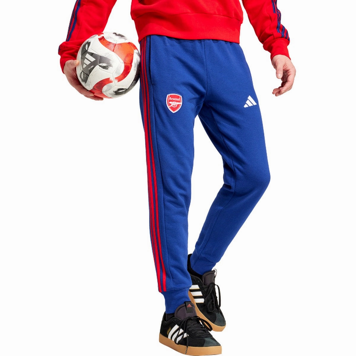 Arsenal FC Casual 3S presentation tracksuit 2024/25 - Adidas Soft to touch pressing
