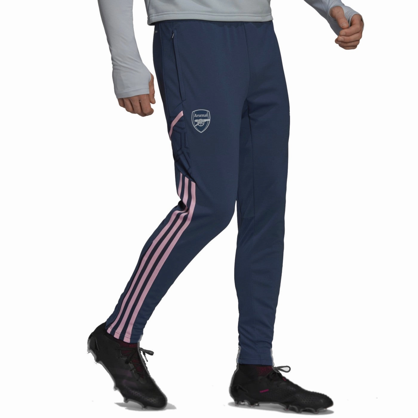 Multipocket Functionality Performance Clothing Arsenal FC hooded training technical soccer tracksuit 2022/23 - Adidas