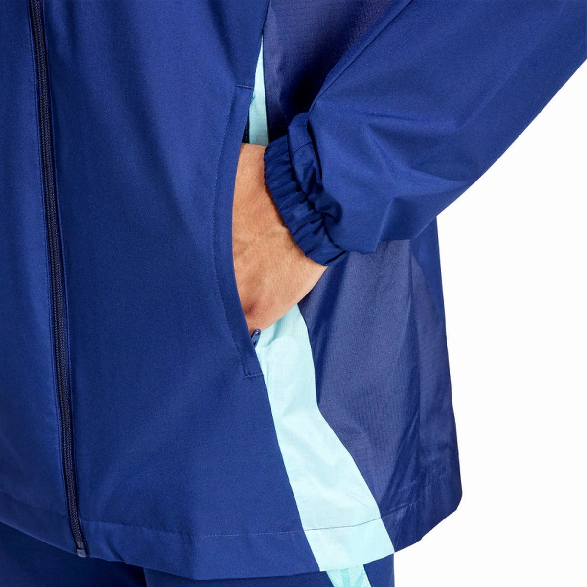 taste venue Matching pieces Arsenal FC navy blue soccer training rain jacket 2024/25 - Adidas