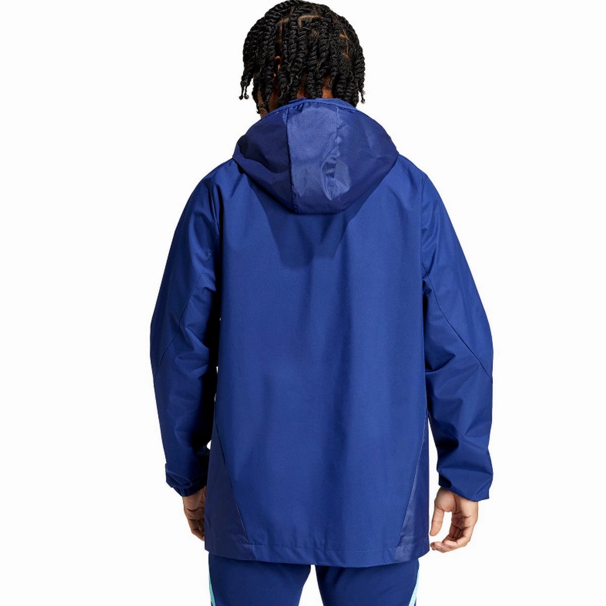 Arsenal FC navy blue soccer training rain jacket 2024/25 - Adidas Quick Recovery