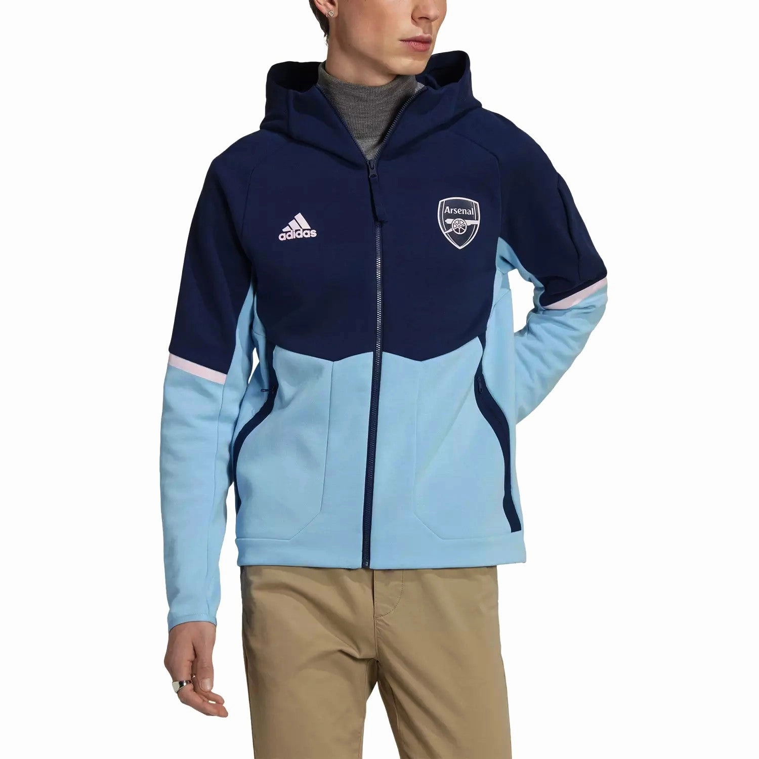 Sturdy cord Arsenal FC pre-match EU presentation jacket 2022/23 - Adidas