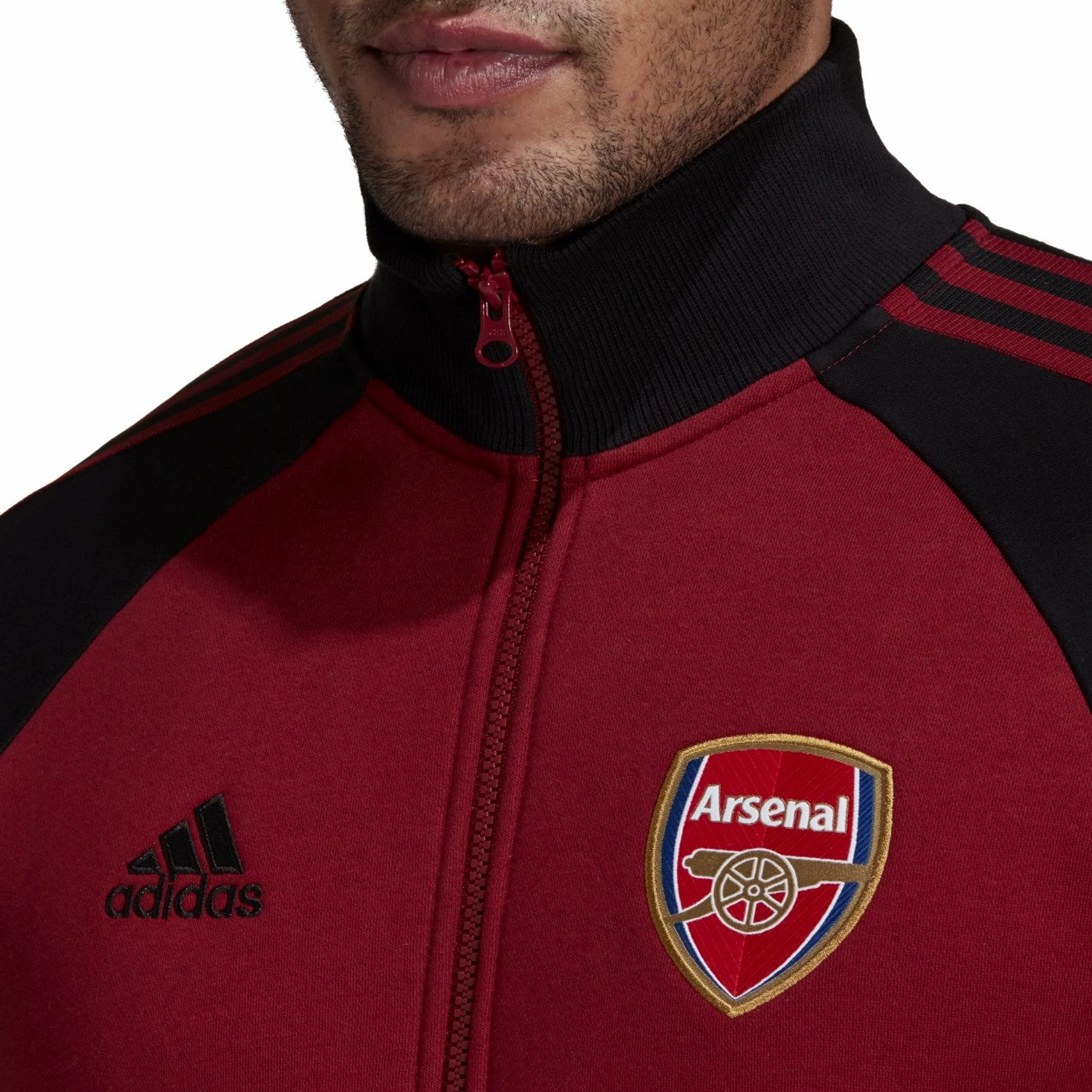 watch venue UVProtective Coating Arsenal FC pre-match presentation jacket 2021/22 - Adidas