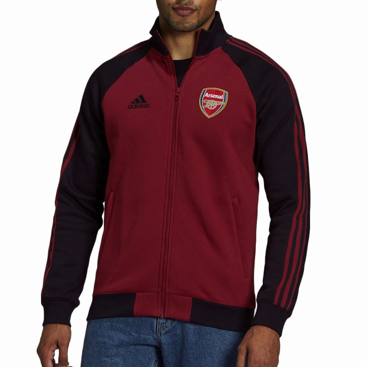 Arsenal FC pre-match presentation jacket 2021/22 - Adidas Safe Movement Ready