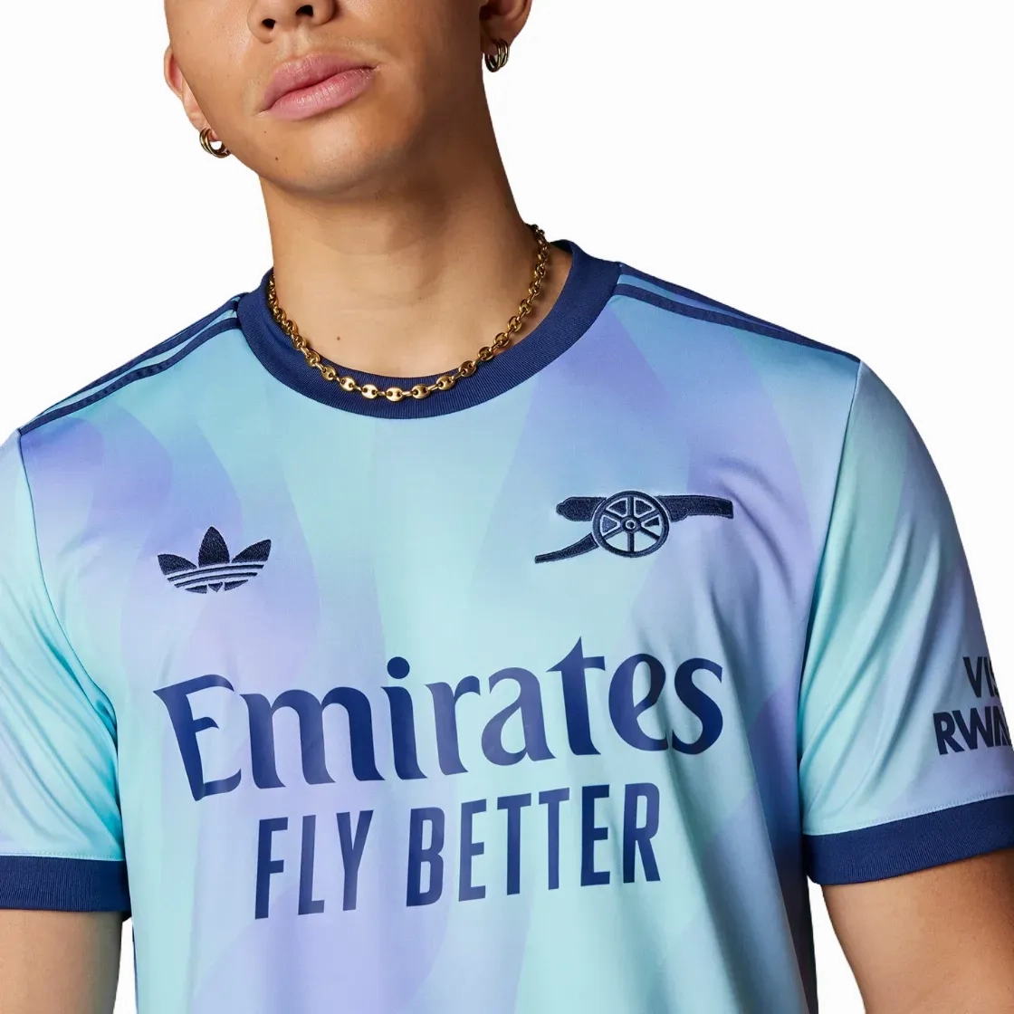 Arsenal FC Third soccer jersey 2024/25 - Adidas DualLayerInsulation EnhancedBreathability