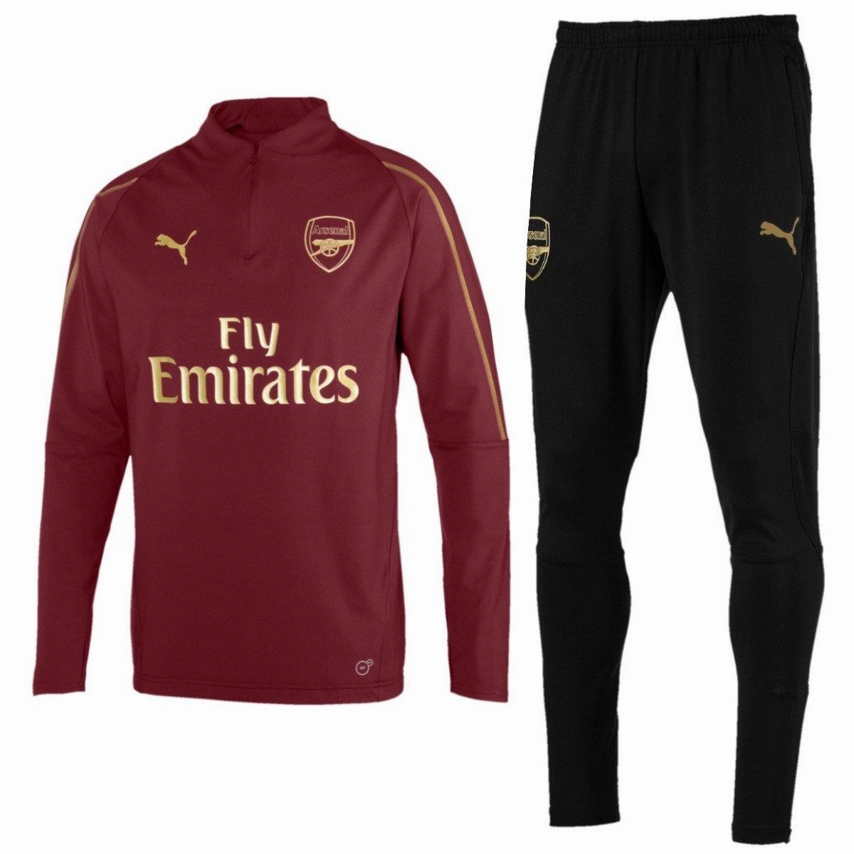 Seamless Design accessible Arsenal FC training technical soccer tracksuit 2018/19 - Puma