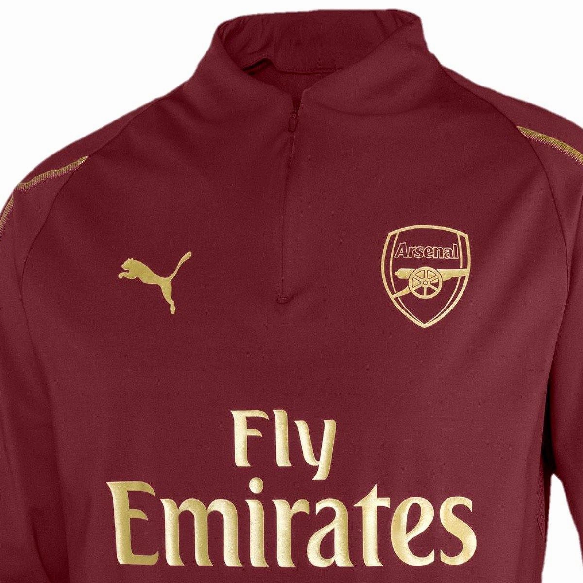 Arsenal FC training technical soccer tracksuit 2018/19 - Puma DoubleStitchedEdges amusement park