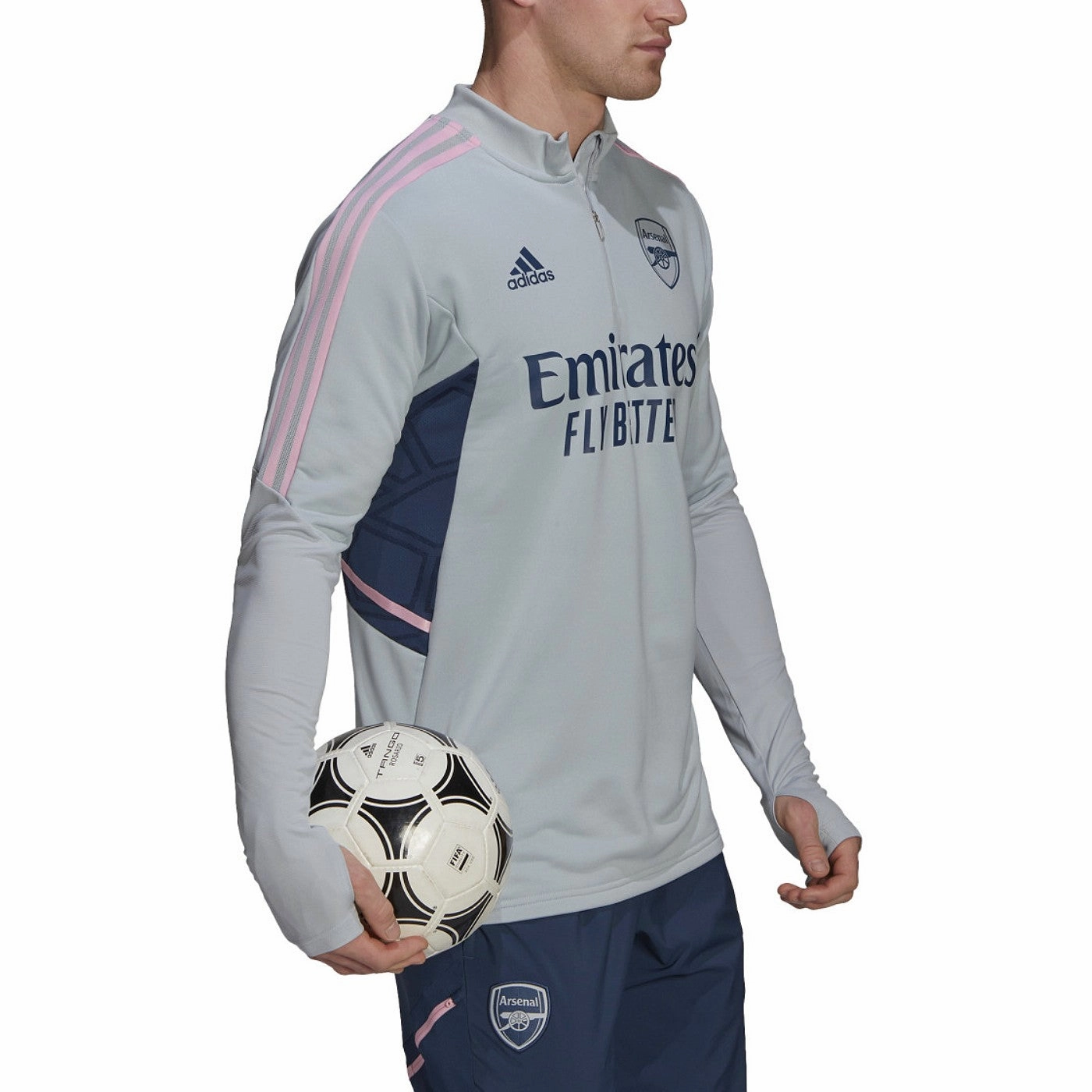 beauty parlor functionality venue Arsenal FC training technical soccer tracksuit 2022/23 - Adidas