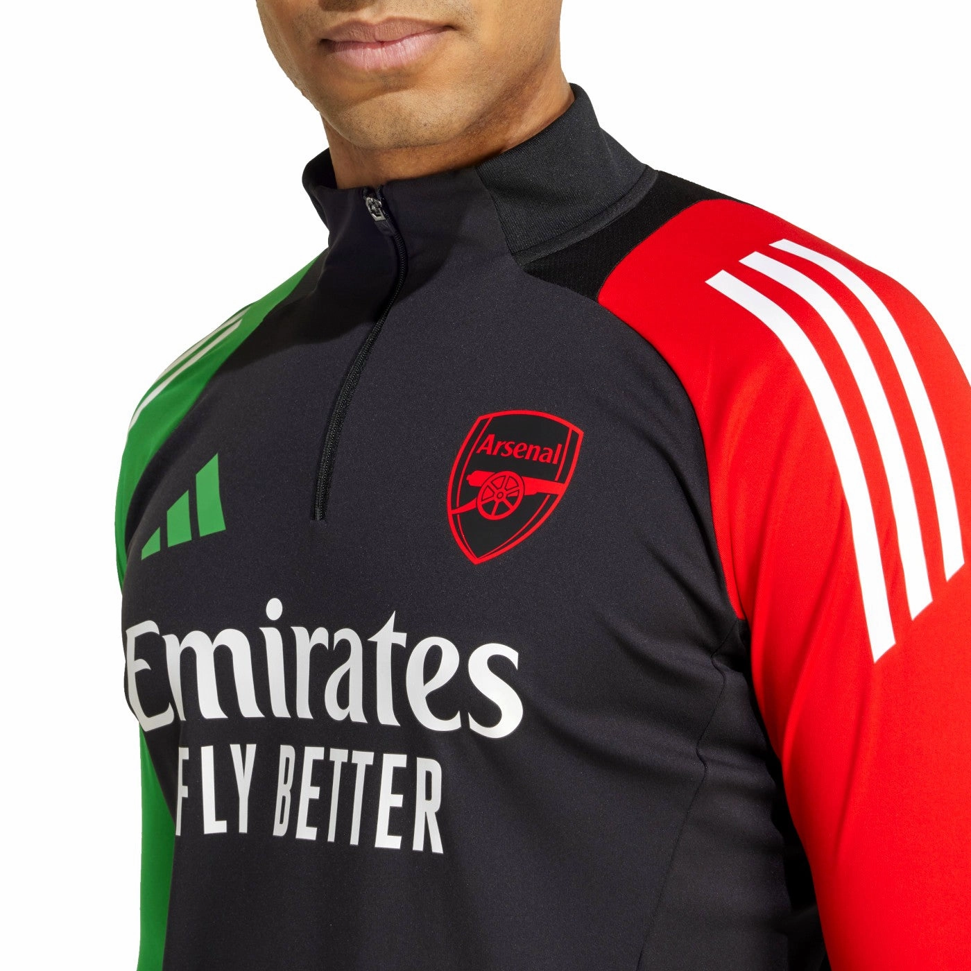 Arsenal UCL training technical tracksuit 2024/25 - Adidas archery Airtight Zipper Seals