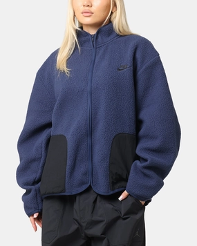 Nike Sherpa Winter Jacket Midnight Navy/Black Spark Collaborate