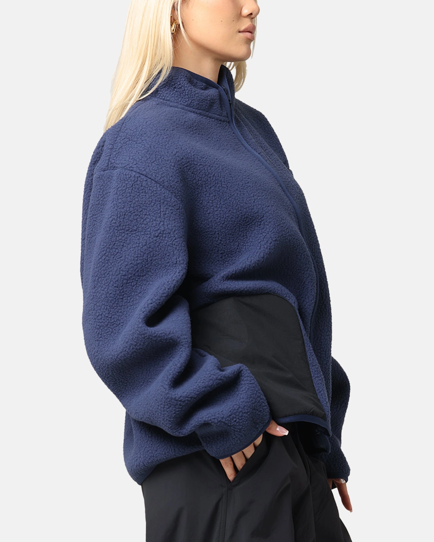 Reflective Project Nike Sherpa Winter Jacket Midnight Navy/Black