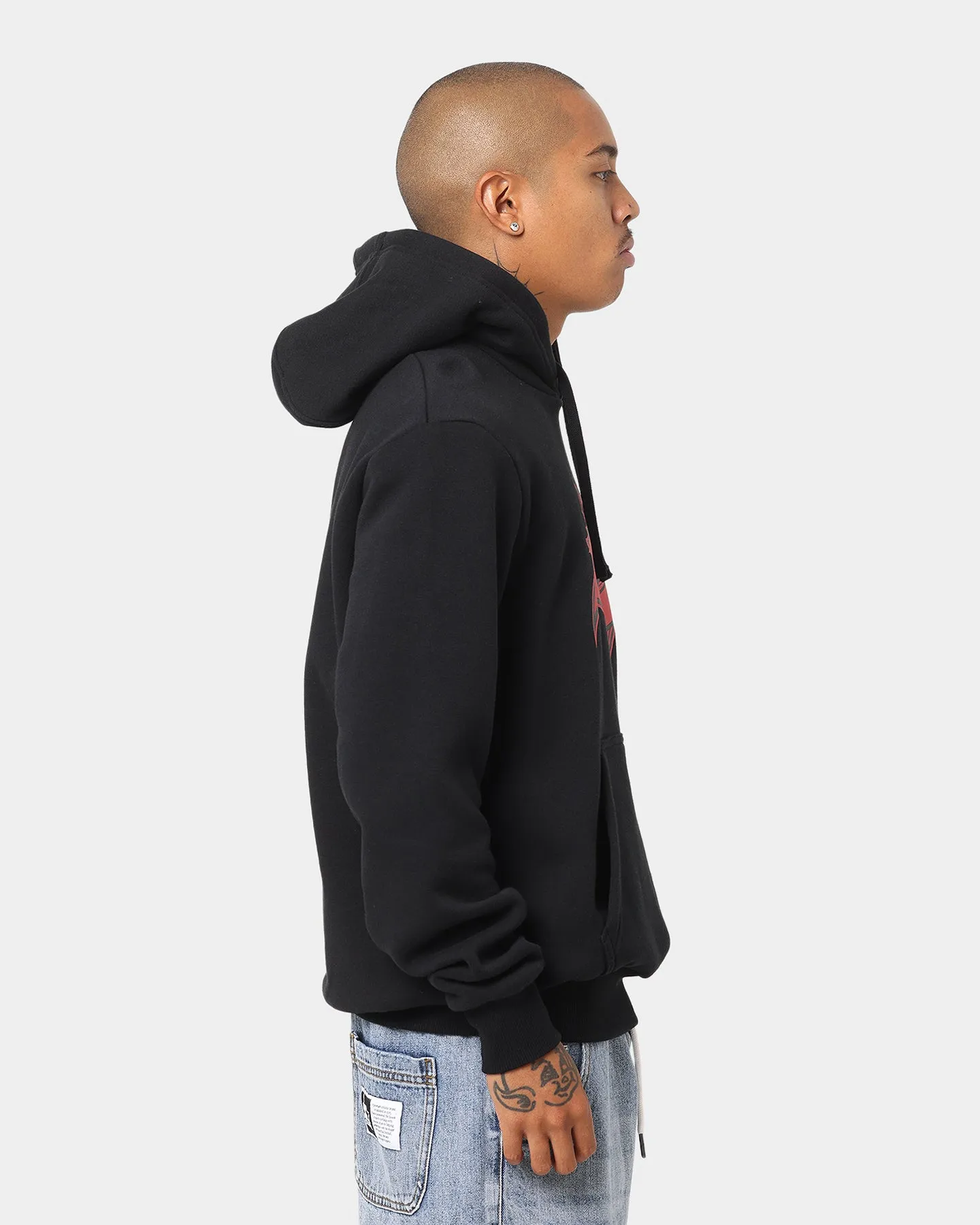 New Era Tampa Bay Buccaneers Hoodie Black/Red LowProfile Seam Design Thermolite Insulation