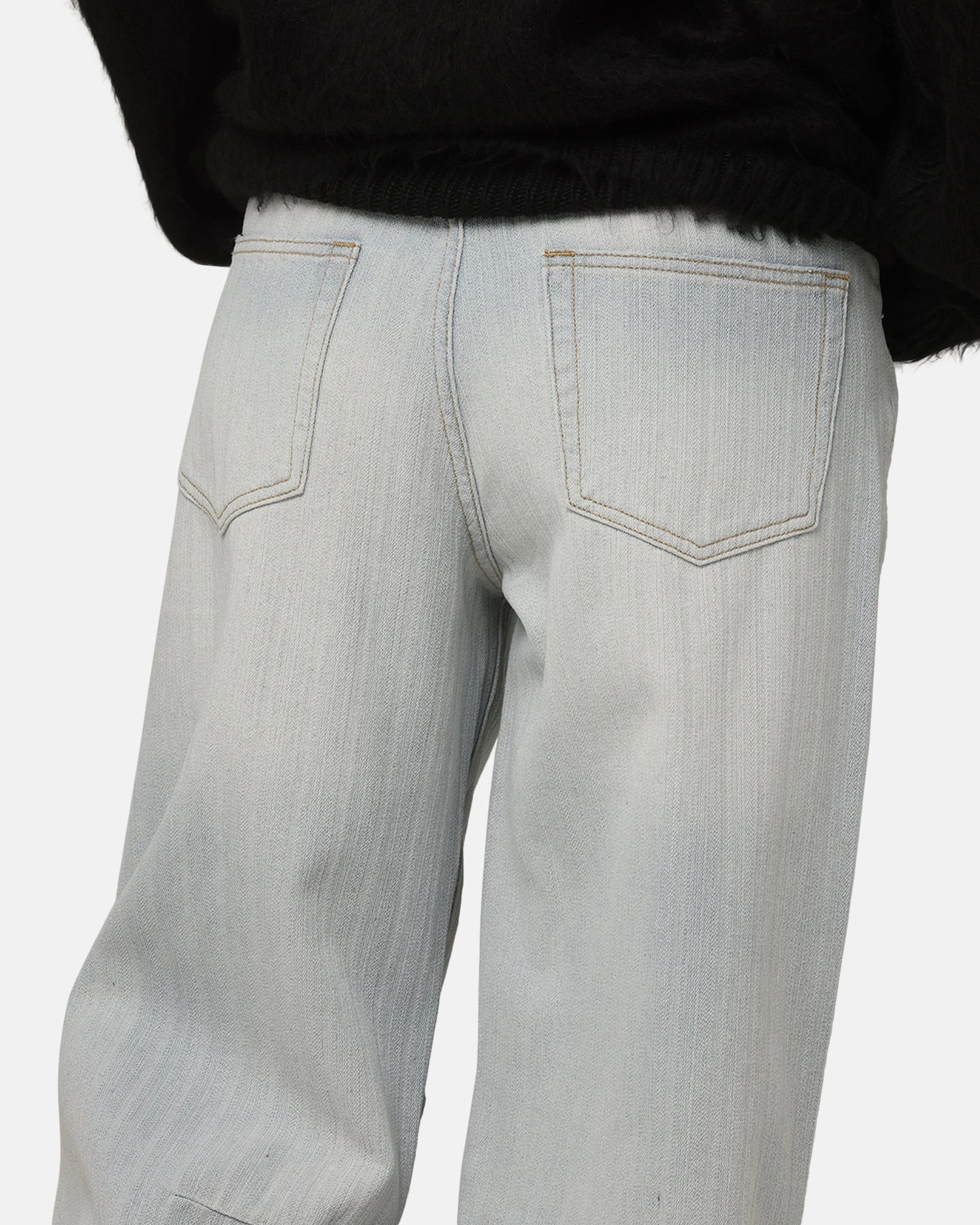 XXIII Women's Buckle Baggy Jeans Light Blue Denim Casual Friday Durable Athlete Fit