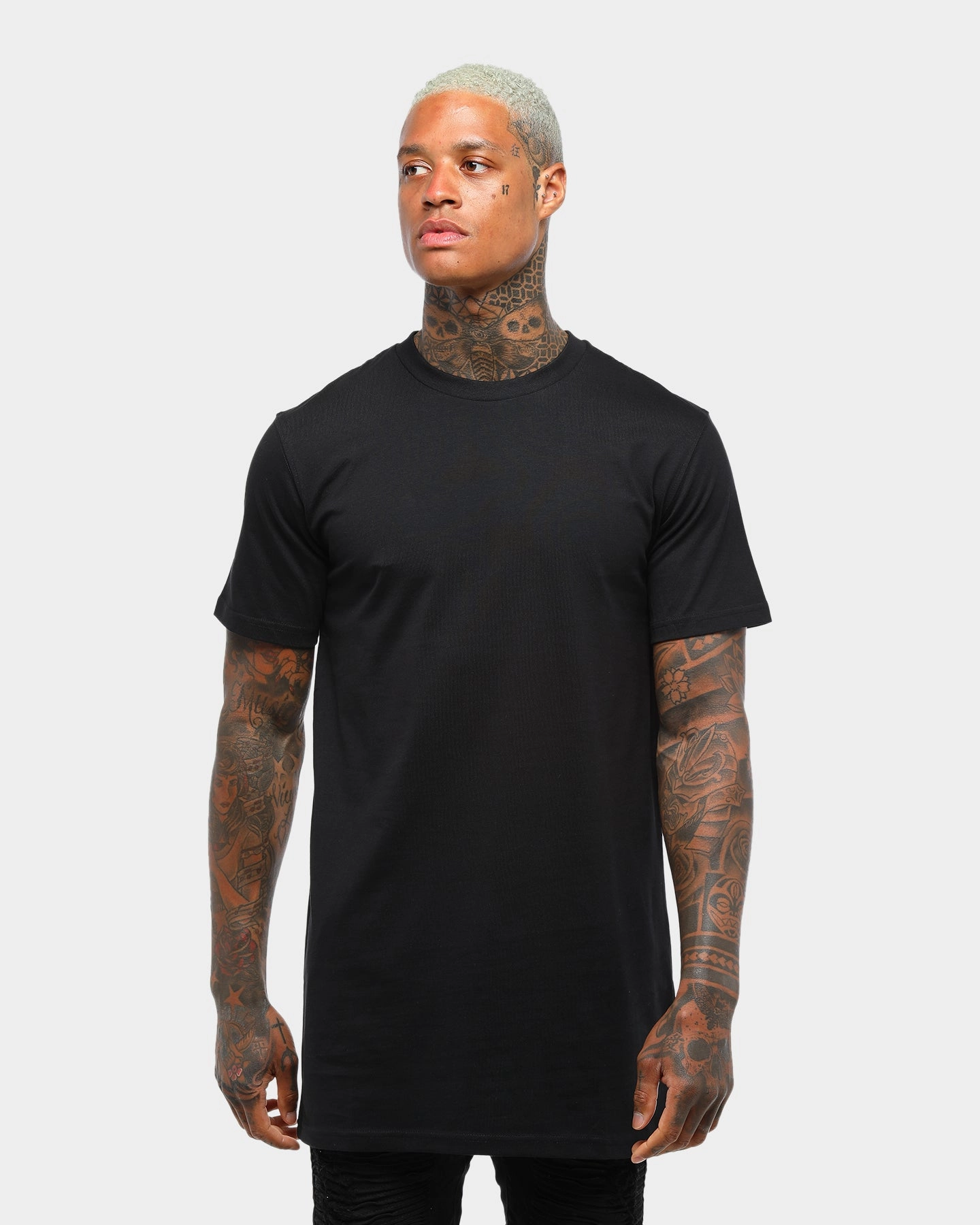 Eye-Catching Basic Comfort AS Colour Tall T-Shirt Black