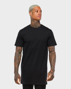 AS Colour Tall T-Shirt Black Comfy Comfort