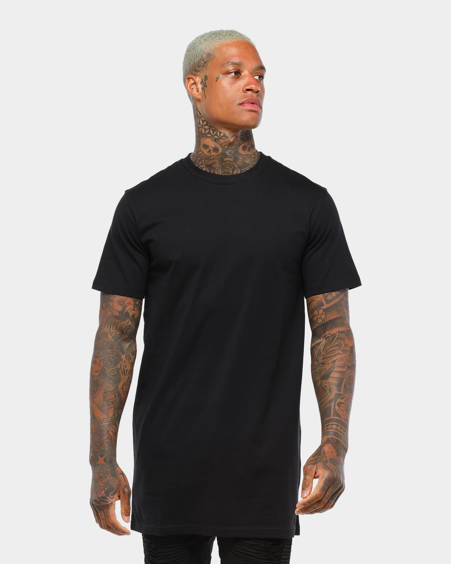 AS Colour Tall T-Shirt Black Comfy Comfort